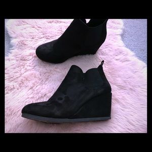 Maurices Shoes - Maurice’s wedge booties Maurices Shoes - Maurice’s wedge booties